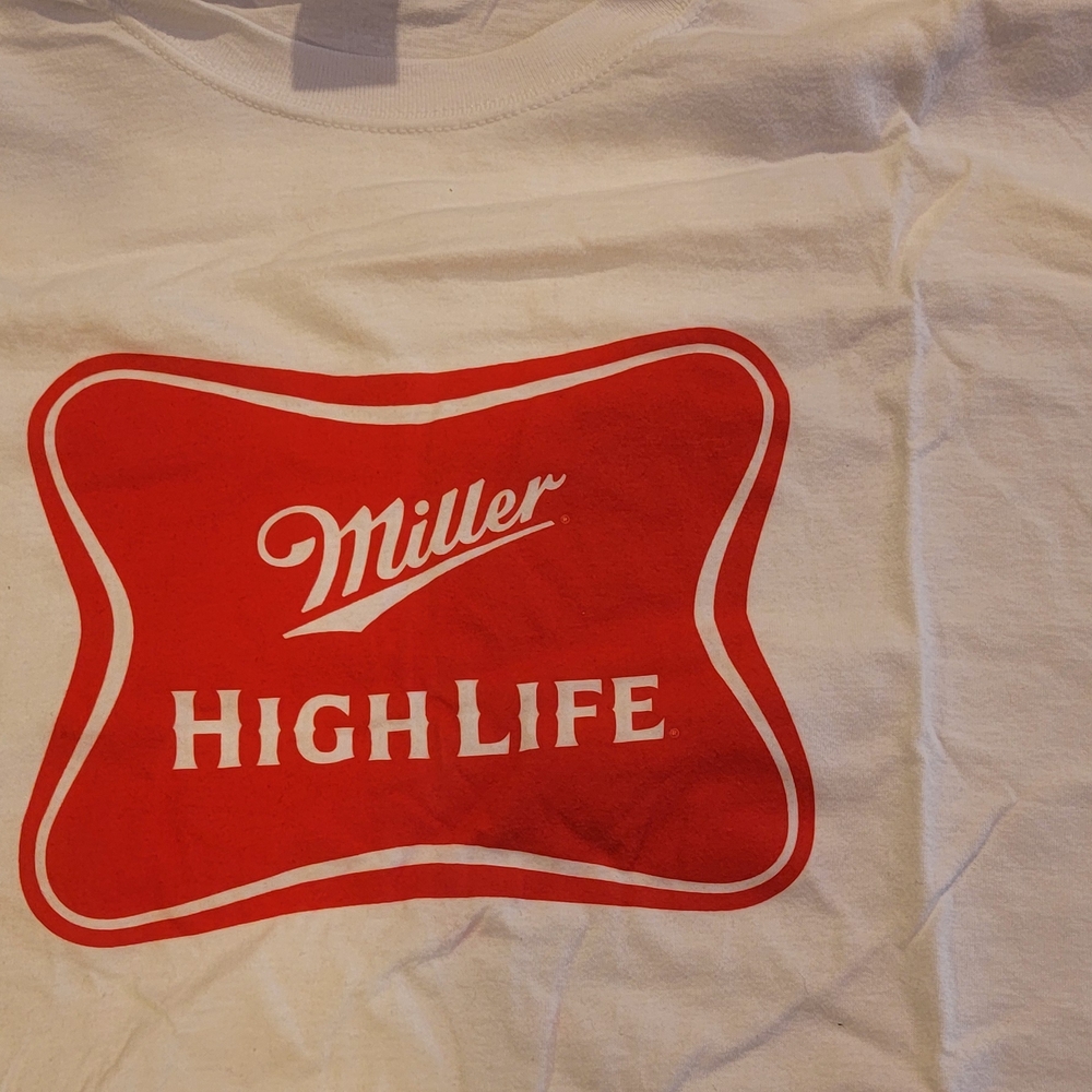 High Life Red and White T-Shirt